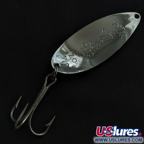 Seneca Little Cleo (Hula Girl), 21g, Blu/Cromo, Cucchiaino Ondulante #22171