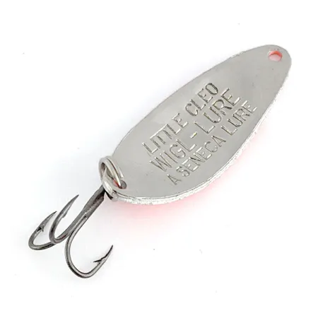 Seneca Little Cleo, 7g nickel/bianco/arancio, Ondulante #22173