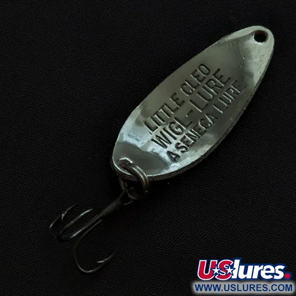 Seneca Little Cleo, 7g nickel/bianco/arancio, Ondulante #22173