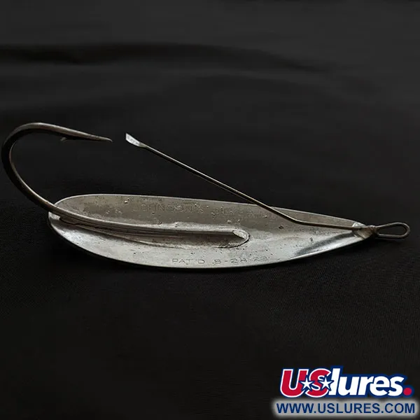 Johnson Silver Minnow, 28g Argento, Cucchiaino Ondulante Antialga #22174