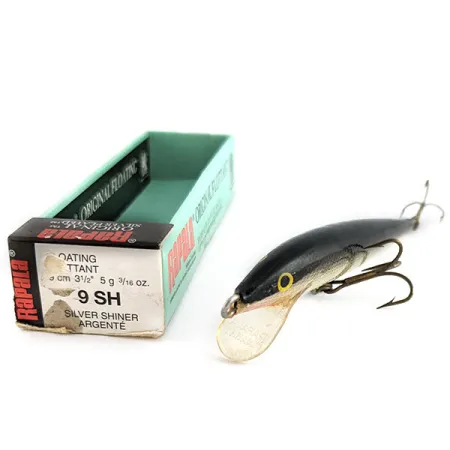 Rapala Original Floater F9, 4g, Colore S (Silver), Minnow Galleggiante #22177