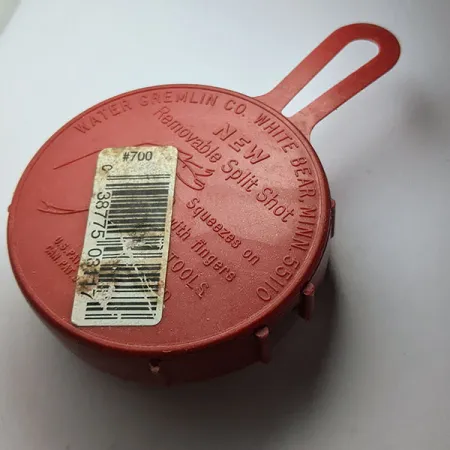 Water Gremlin Removable Split Shot Sinker Selector, BB 3/0 #7 #5, Piombini Spaccati #22198