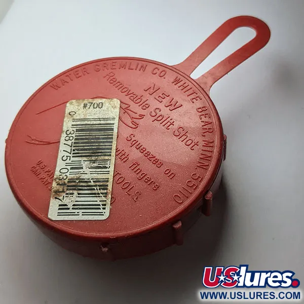 Water Gremlin Removable Split Shot Sinker Selector, BB 3/0 #7 #5, Piombini Spaccati #22198