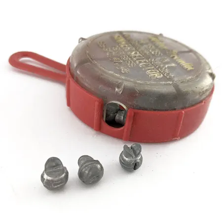 Water Gremlin Removable Split Shot Sinker Selector, BB 3/0 #7 #5, Piombini Spaccati #22198