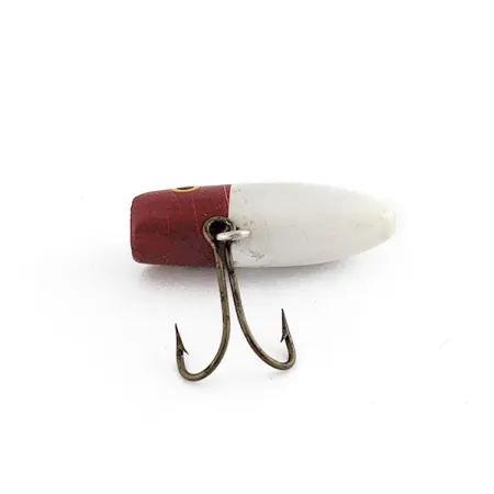 South Bend Fly-Oreno, Rosso/Bianco, 1.4g, Esca Artificiale da Superficie #22210