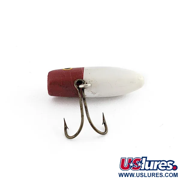 South Bend Fly-Oreno, Rosso/Bianco, 1.4g, Esca Artificiale da Superficie #22210
