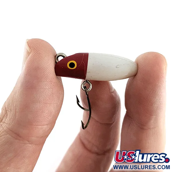 South Bend Fly-Oreno, Rosso/Bianco, 1.4g, Esca Artificiale da Superficie #22210