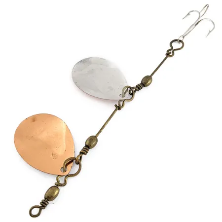 LUXON Vintage Luxon 2, 7g nichel/rame, Cucchiaino rotante doppio #22217