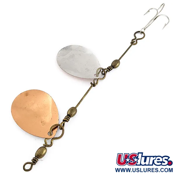 LUXON Vintage Luxon 2, 7g nichel/rame, Cucchiaino rotante doppio #22217