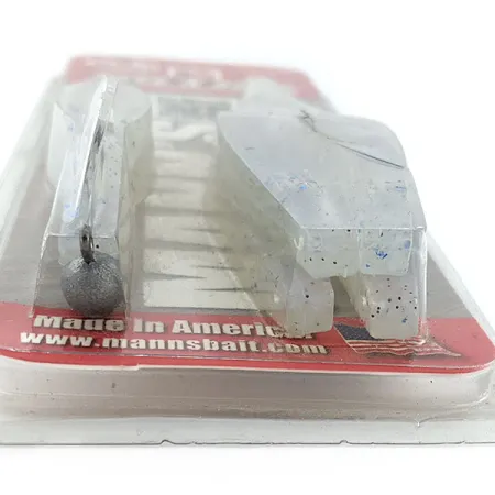 Mann's Reel'N Shad, Hartwell-Blue Glmr, 13,3 cm, Esca Soft Plastic #22218