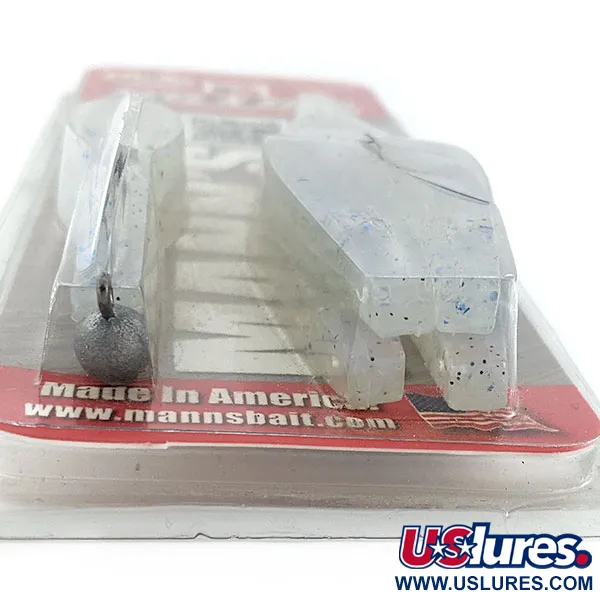 Mann's Reel'N Shad, Hartwell-Blue Glmr, 13,3 cm, Esca Soft Plastic #22218