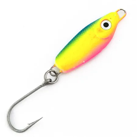Luhr Jensen Crippled Herring, 5g, giallo/rosso/verde, Spoon #22272