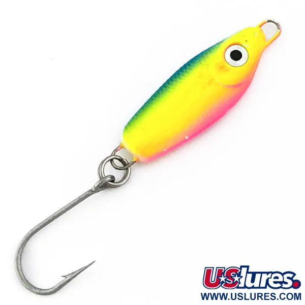 Luhr Jensen Crippled Herring, 5g, giallo/rosso/verde, Spoon #22272