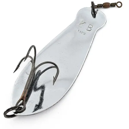 K-B Bait K-B Spoon 4, 44g Nichel, Ondulante #22311