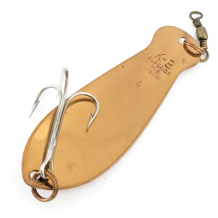 K-B Bait K-B Spoon 4, Rame 50g, Cucchiaino Ondulante #22312