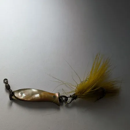 Red Abalone Pearl Minnow, 2,5g in Madreperla, Cucchiaino Vintage #22318