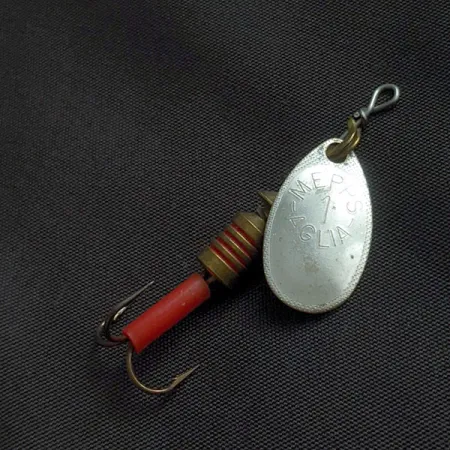 Mepps Aglia 1, Argento, 3.5g, Cucchiaino Rotante #22331