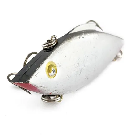 Bill Lewis Rat-L-Trap, 14g, Chrome Black Back, Lipless Crankbait #22346