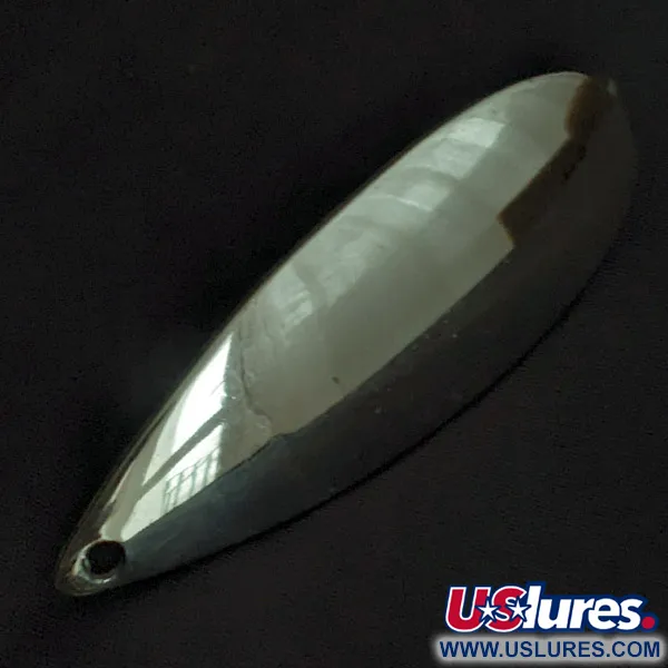 Atlantic Lures Celebrated Weedless, 21g Nichel, Ondulante Antialga #22378