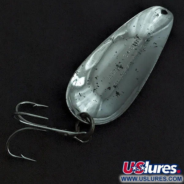 Nebco Aqua, 17g, rosso/nero/nichel, Ondulante #22384