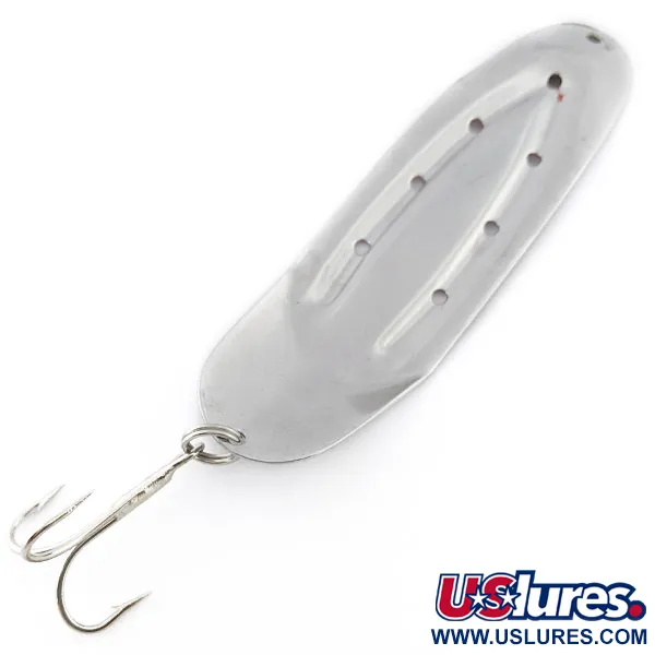 Great Lakes Lures Charger №3, 21g nichel/rosso/glitter, Cucchiaino #22425