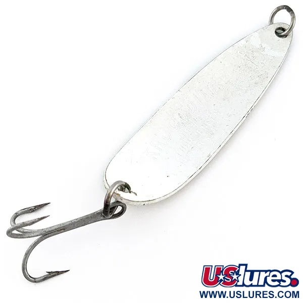 Luhr Jensen Krocodile #5, 21g verde/bianco Glow, Cucchiaino #22433