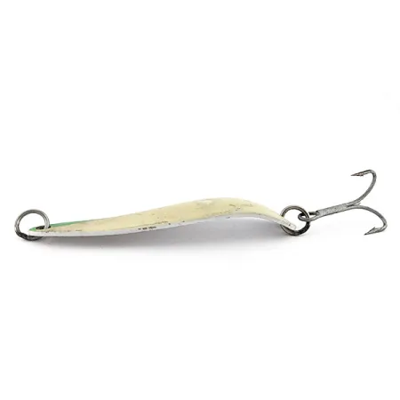 Luhr Jensen Krocodile #5, 21g verde/bianco Glow, Cucchiaino #22433