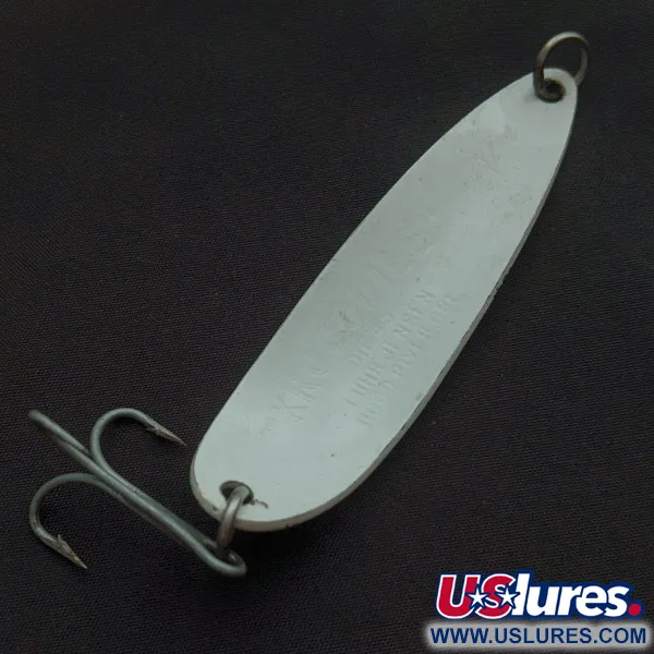 Luhr Jensen Krocodile #5, 21g verde/bianco Glow, Cucchiaino #22433