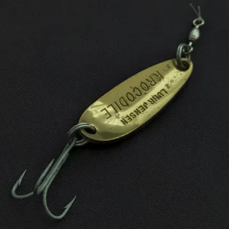 Luhr Jensen Krocodile, Brass/Brown Trout, 9g, Ondulante #22434