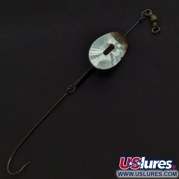 Lucky Strike June Bug Spinner, 7g, Nickel/Ottone/Rosso, Cucchiaino #22465