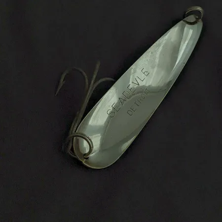 Eppinger Dardevle Seadevle, 58g Rosso e Bianco, Cucchiaino Ondulante #22481