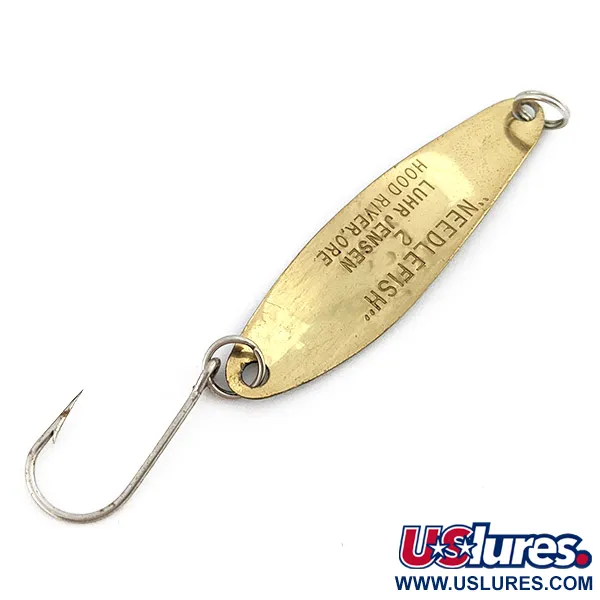 Luhr Jensen Needlefish 2, 3/32oz (3g) Frog, Ondulante da Traina #22486