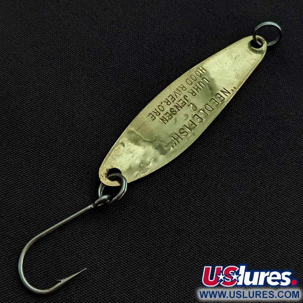 Luhr Jensen Needlefish 2, 3/32oz (3g) Frog, Ondulante da Traina #22486