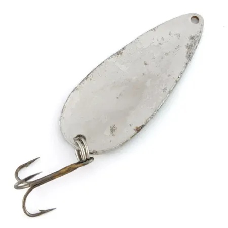 Worth Chippewa Steel, 14g, nichel/bianco/verde, Cucchiaino ondulante #22535