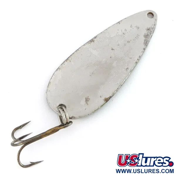 Worth Chippewa Steel, 14g, nichel/bianco/verde, Cucchiaino ondulante #22535