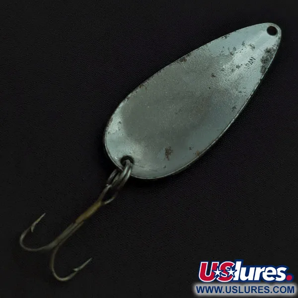 Worth Chippewa Steel, 14g, nichel/bianco/verde, Cucchiaino ondulante #22535