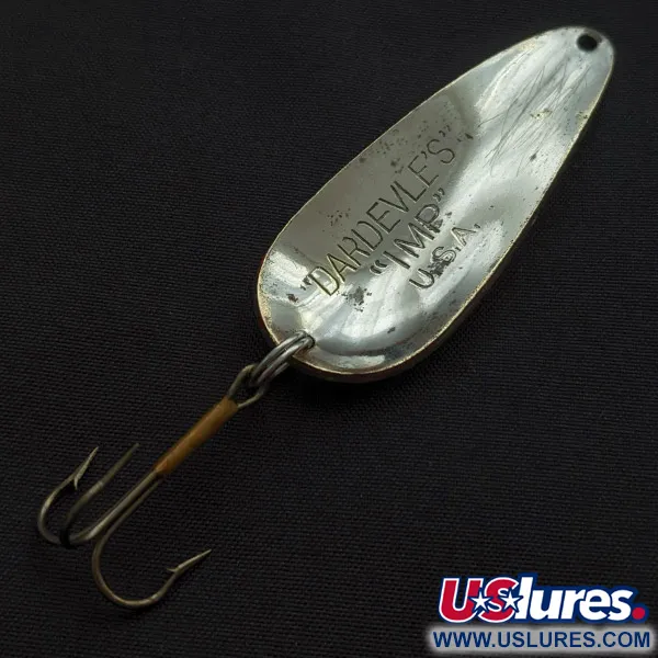 Eppinger Dardevle's Imp, Rosso e Bianco 11g, Cucchiaino Ondulante #22544