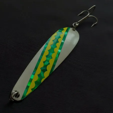 Hicks Tackle, 8,5g bianco/olografico, Ondulante #22568