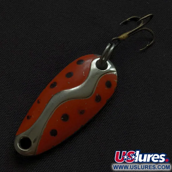 Acme Kamlooper Jr, 7g, rosso/nero/nickel, Cucchiaino ondulante #22575