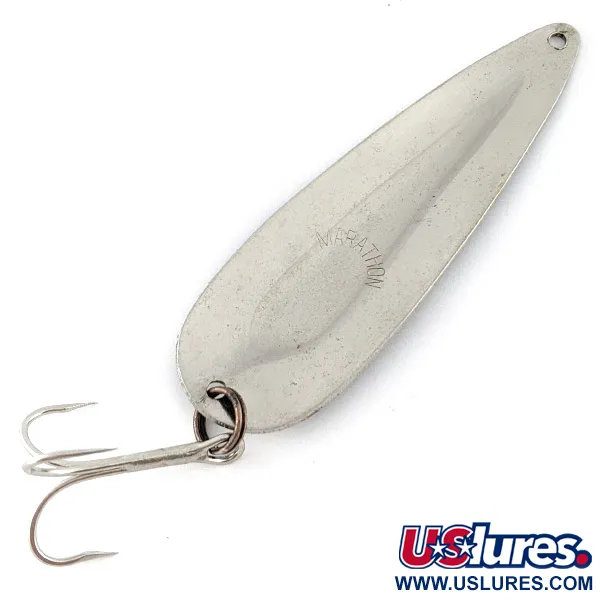 Marathon, 21g nichel/nero/bianco, cucchiaino ondulante #22580