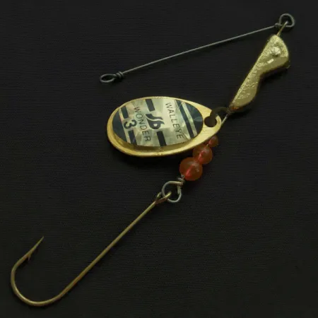 South Bend Walleye Wonder 3, 14g oro, Spinnerbait #22629