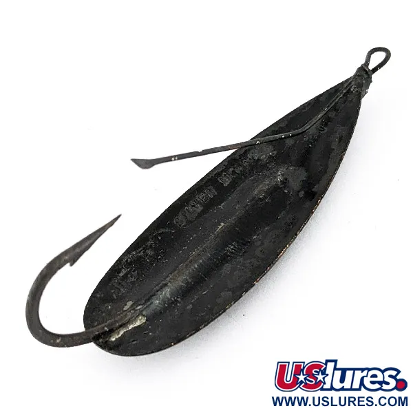 Johnson Silver Minnow, 21g nero, Ondulante #22634