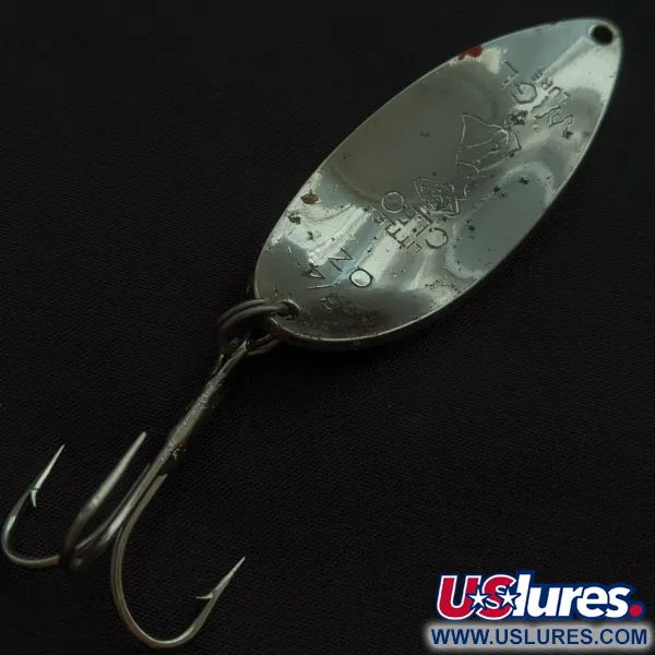 Seneca Little Cleo (Hula Girl), 21g, nickel/arancio, cucchiaino ondulante #22639