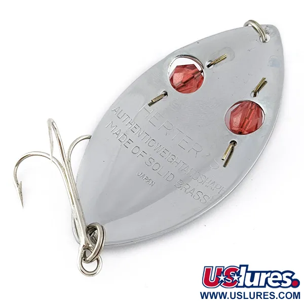 Herter's Glass Eye, 21g Nichelato/Occhi Rossi, Ondulante #22641