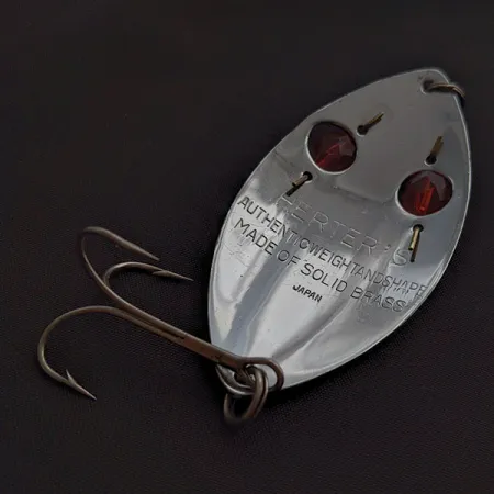 Herter's Glass Eye, 21g Nichelato/Occhi Rossi, Ondulante #22641