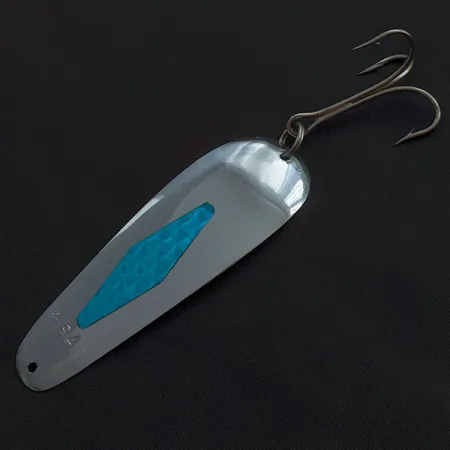 Miller ITHACA 75, 10g, nichel/blu, ondulante da traina #22642