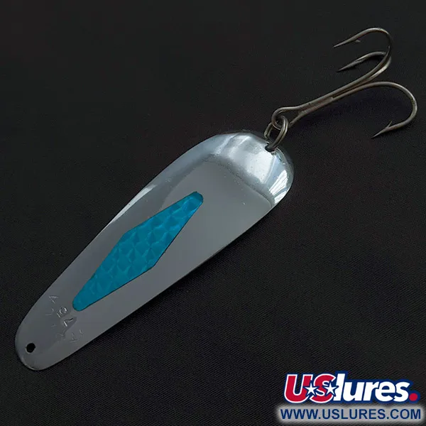 Miller ITHACA 75, 10g, nichel/blu, ondulante da traina #22642