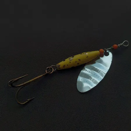 Abu Garcia Abu Spinnaren Reflex, Nickel/Giallo, 7g, Cucchiaino Rotante #22643