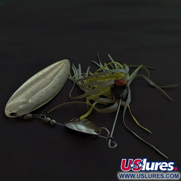 Bumble BEE Spinnerbait, 28g, Oro/Nichel, Esca Vintage #22653