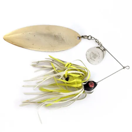 Bumble BEE Spinnerbait, 28g, Oro/Nichel, Esca Vintage #22653